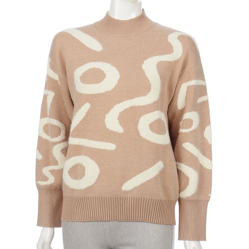 モンパリス
裏シャギー丸首ニット