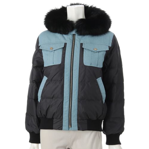 高木ミンク
デニム フードダウンジャケット FOX