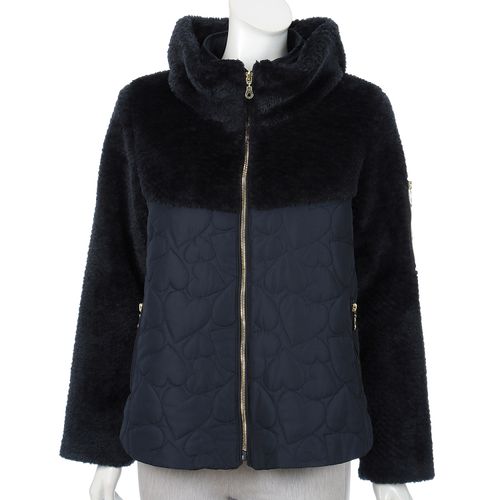 玉一商店
ボア×ハート柄キルトジャケット