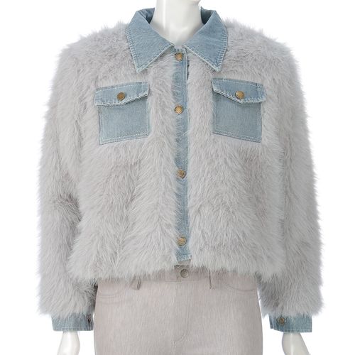 チャーミング
ミックスファーショートジャケット