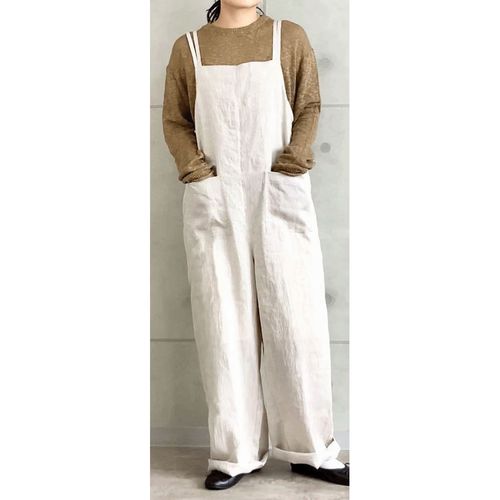 ク・ラッチ
AUG リネンリボンサロペ