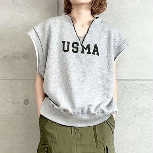 ク・ラッチ
alee 裏毛スウェットベスト