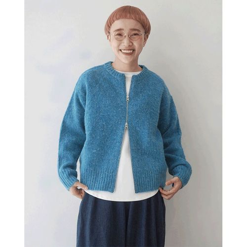 ａｅｌ
mao made ダブルジップクルーネックブルゾン