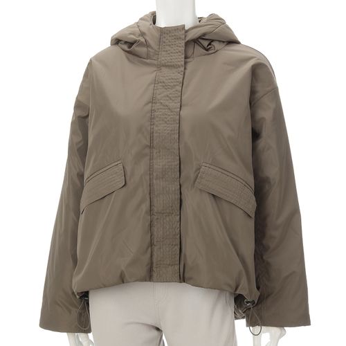 ａｅｌ
mao made フード付きコンパクト丈ブルゾン