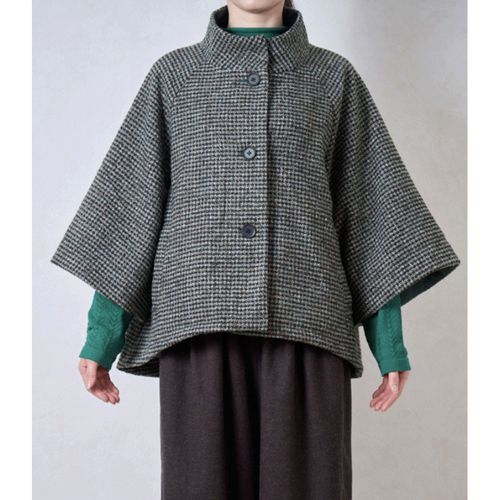 4571688583230







デュウ
le ciel a tempsdoux レトロチェックポンチョジャケット