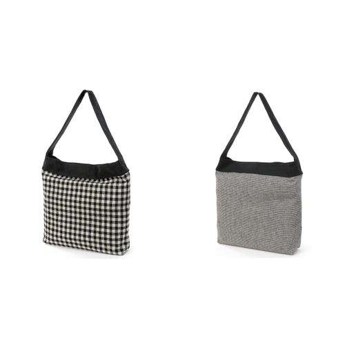 ホームワーキング
homeworking 先染めコットンリネンショルダーバッグ