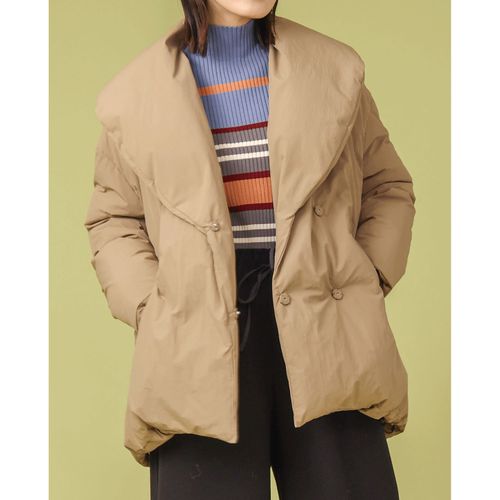 ピースフルベーシス
trois ショールカラーダウンジャケット