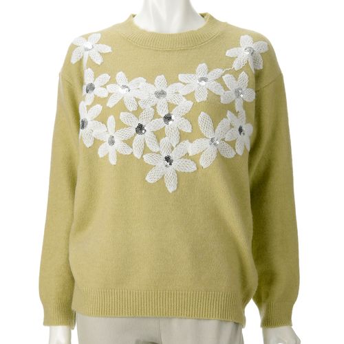 豊和コーポレーション
花モチーフニット