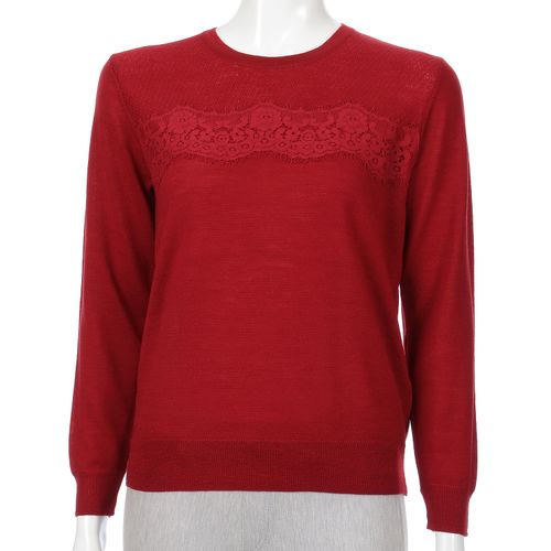 三澤
12ゲージイタリー糸 胸レースプルオーバー