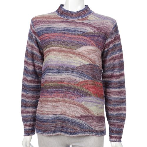 アイソトープ
ウロコ柄長袖プルオ－バ－