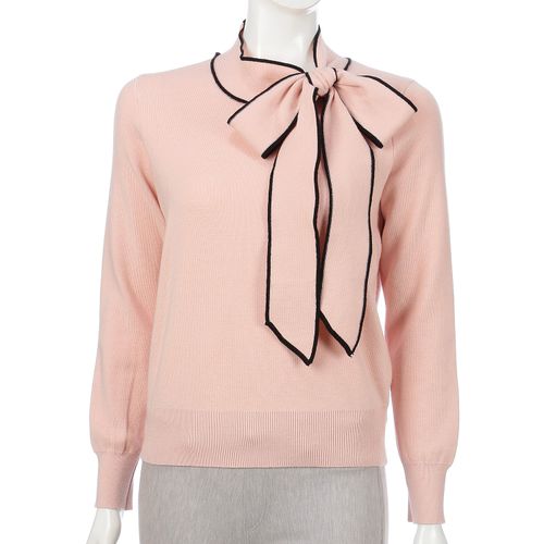 チャーミング
ボウタイニットプルオーバー