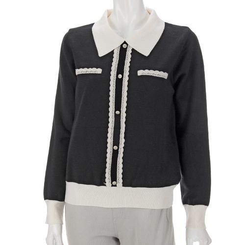 チャーミング
バイカラーニット