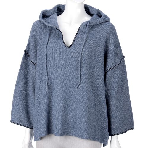 アンナヴァン
ヤクライクニットフードプルオーバー