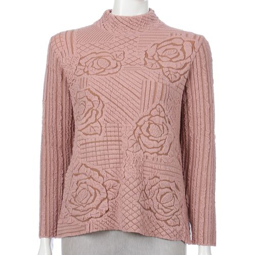 愛装
花柄フクレジャガードハイネック