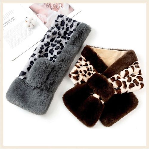 ｃｒｏｉｓ
エコファーヒョウ柄マフラー