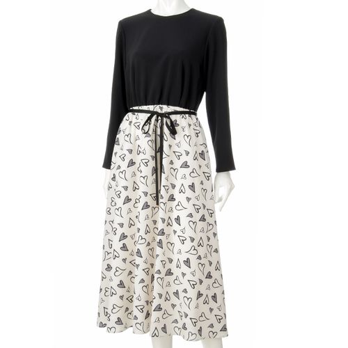 一珠
一珠 NOUQUE ハートプリントコンビワンピース