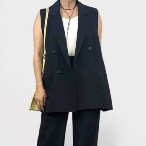 ブルーベル
QTUMU スリットダブルベスト