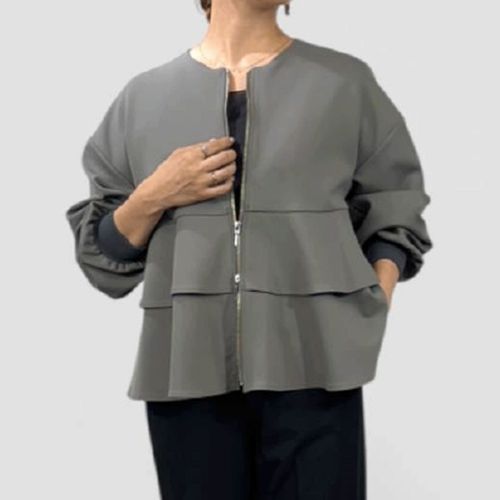 ブルーベル
QTUMU ティアードブルゾン