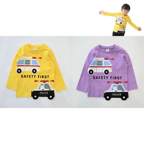 ベビールーム
働く車 ロングTシャツ