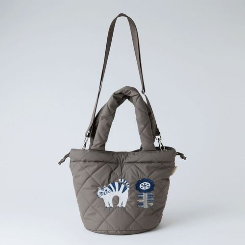 4971587563362







アカツキコーポレーション
fikalycka 3wayキルティングトート グレー