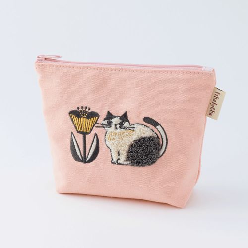 4971587563263







アカツキコーポレーション
fikalycka 舟形ポーチ サガラ刺繍 ピンク