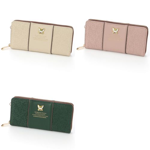 マルサール
エンボス ラウンドファスナー長財布