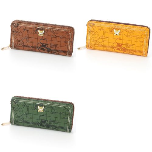 マルサール
コンパスローズ ラウンドファスナー長財布