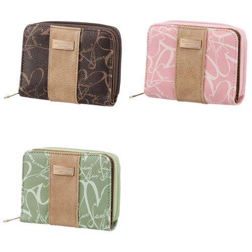 カワヨシ
婦人ラウンドファスナー二つ折り財布