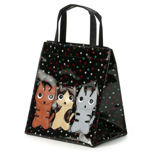 大島商会
3匹猫カラフルドットサイドバッグ