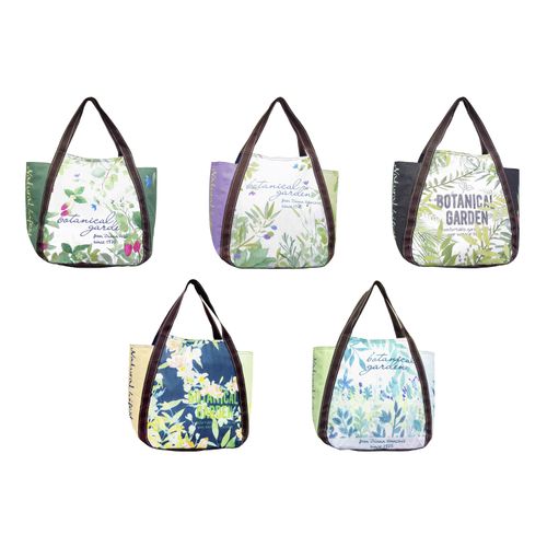 ユメックス商事
保冷グリーンボタニカル柄バルーントートバッグ