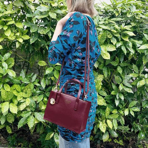 トリムワーク
ジップデザイン2WAYミニバッグ