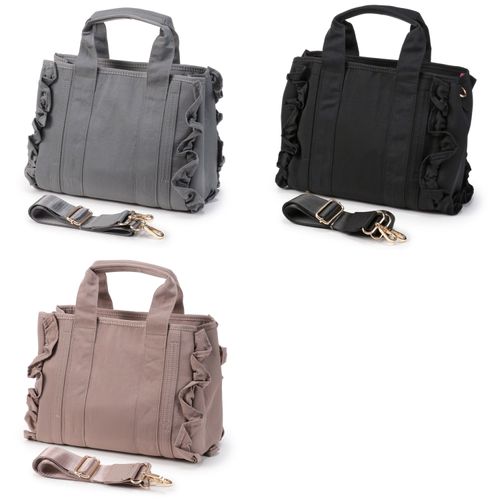 Ｂ－Ｓｔｙｌｅ　Ｃｏｍｐａｎｙ
サイドフリル仕切りトートバッグ