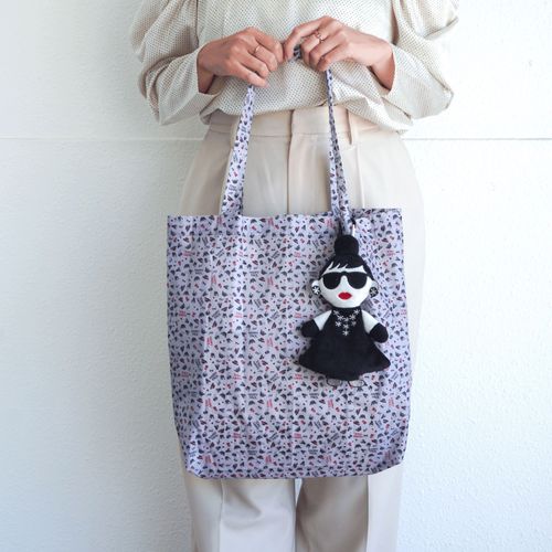 ＳＮＩＦＦ
HAPPY FACE レディエマ マスコット付きエコバッグ