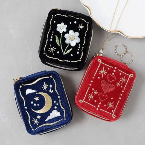 4573608918382







フラワーリング
ベロア＆ラメ アクセサリーポーチ