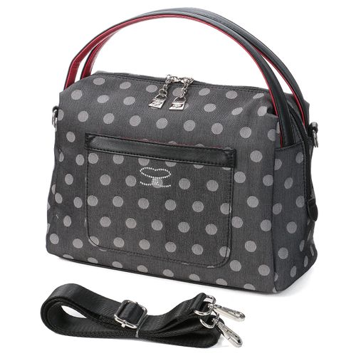 山陽商事
SAVOY ドット柄サイコロ型2WAYバッグ