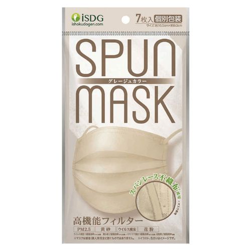 4562355181866







医食同源ドットコム
スパンレース不織布カラーマスク 7枚入 グレージュ