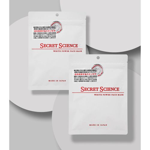 4571365224098







アイマ
SECRET SCIENCE WHITE POWER FACE MASK 10枚入