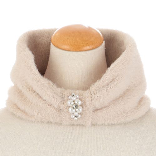 堀商
2WAYファーネック パール