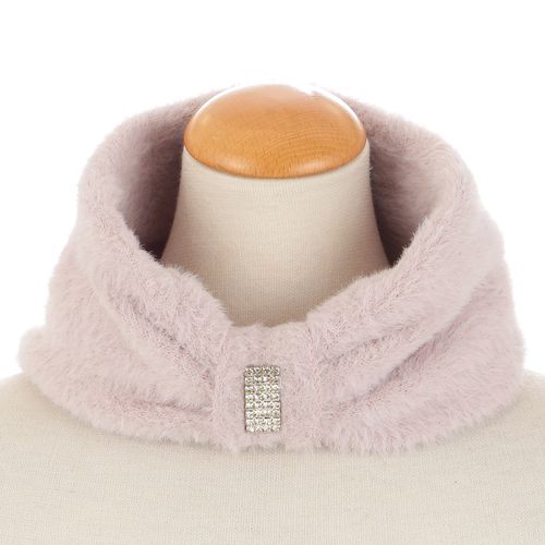 堀商
2WAYファーネック ビジュ－