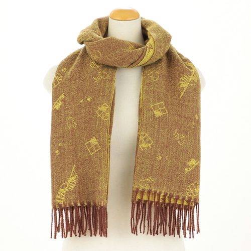 堀商
ジャガード大判ストール マルチ猫