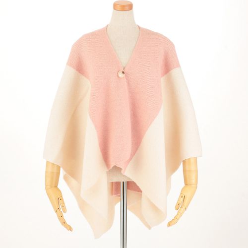 堀商
バイカラーニット2WAYストール