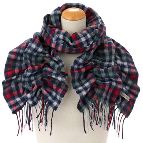 クレール
ウールシャーリングチェックマフラー