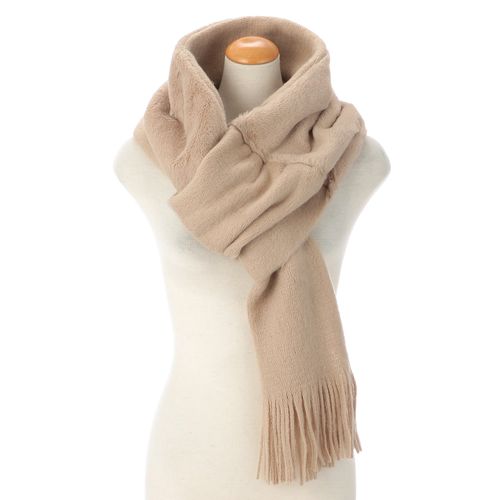 ブロンズ
シャギーニット差込みマフラー