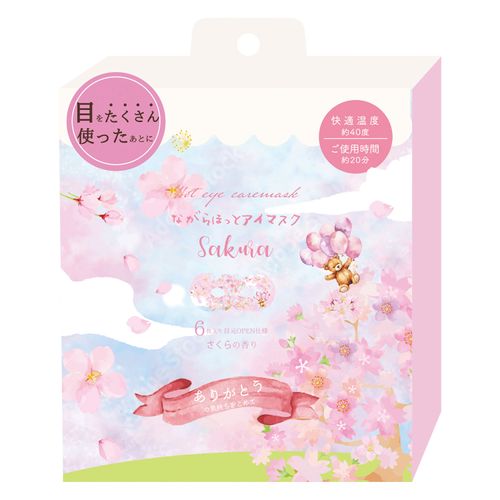 RLK38861



ほんやら堂
さくらながら温アイマスク6P