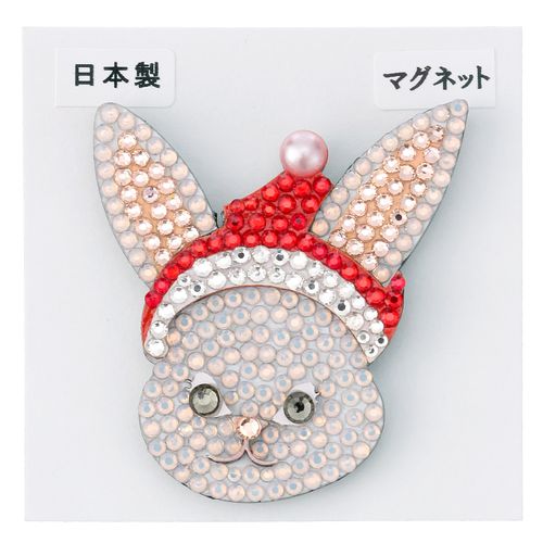 ノブレス
XMASうさぎ帽子マグネットブローチ
