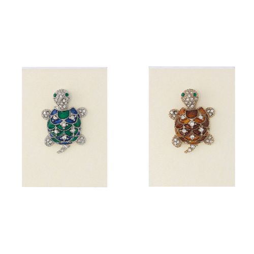 ジェノバ
亀ピンブローチ