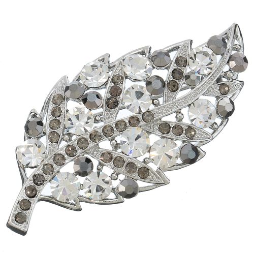 伸美
リーフブローチ