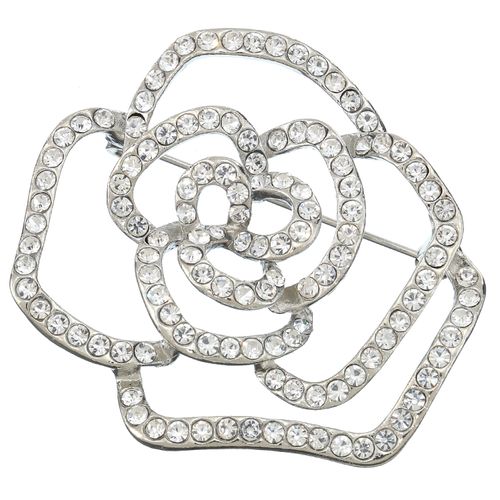 伸美
ローズブローチ