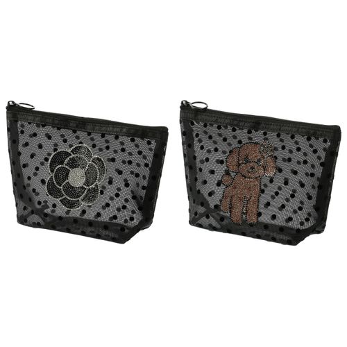 デコバブー
デコレーションドットメッシュポーチ