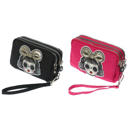 ジェノバ
女の子 3ファスナーポーチ